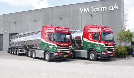 Demstrup Autotransport Preben Hansen ApS - 2x 39,000-litre liquid manure semi-trailer