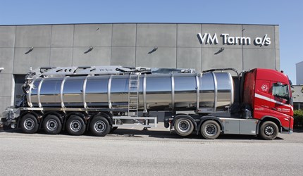 Ole Olesen Totaltransport IS - 39,000-litre liquid manure semi-trailer