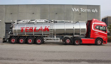 Teslak Transport - 39,000-litre liquid manure semi-trailer