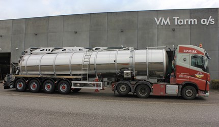 Johs. Rasmussen Svebølle - 40,500-litre liquid manure semi-trailer