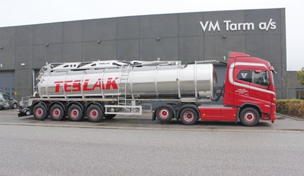 Teslak Transport - 39,000-litre liquid manure semi-trailer