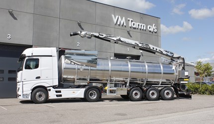 Bioenergie Reimlingen GmbH & Co. KG - 29.000 liter gylletank-semitrailer