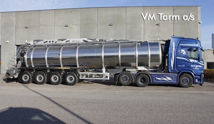 Martin Børsting Maskinstation - 39.000 liter gylletank-semitrailer