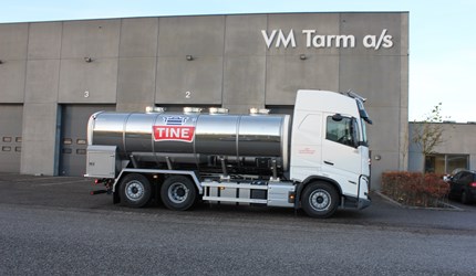 TINE - 15,000-litre milk tank