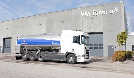 Norrmejerier - 19,000-litre milk tank