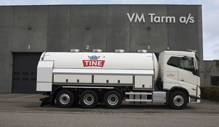 TINE BA - 18,000-litre milk tank