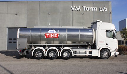 TINE - 20,000-litre milk tank