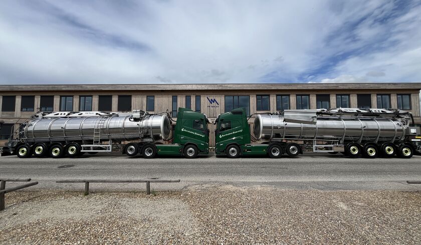 Bornholms Bioenergi ApS – 2 × 39.000-Liter-Gülleauflieger